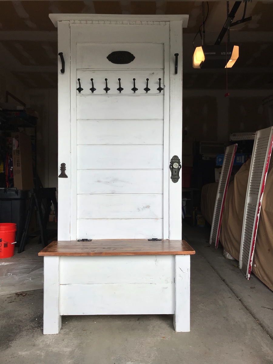 Ana White Hall Tree Storage Bench DIY Projects